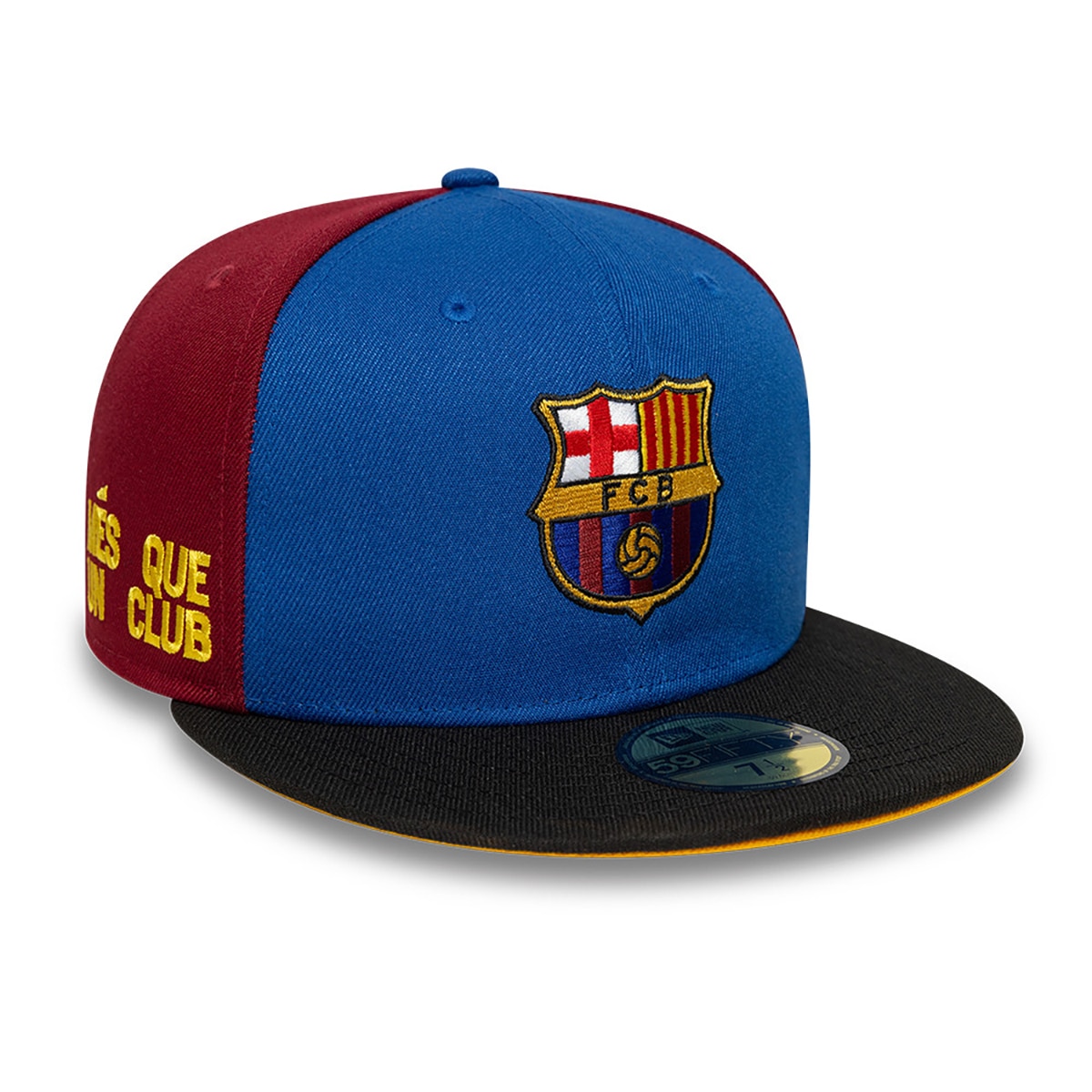 Imagen 3 de Gorra 59FIFTY® Fitted FC Barcelona New Era - Rojo oscuro Rojo oscuro