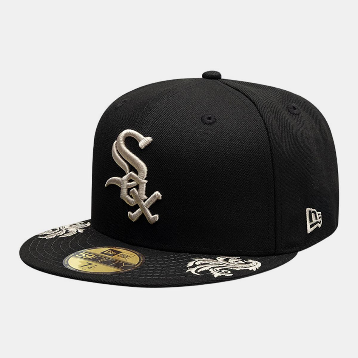 Gorra 59FIFTY Fitted Chicago White Sox Wordmark New Era - Negro