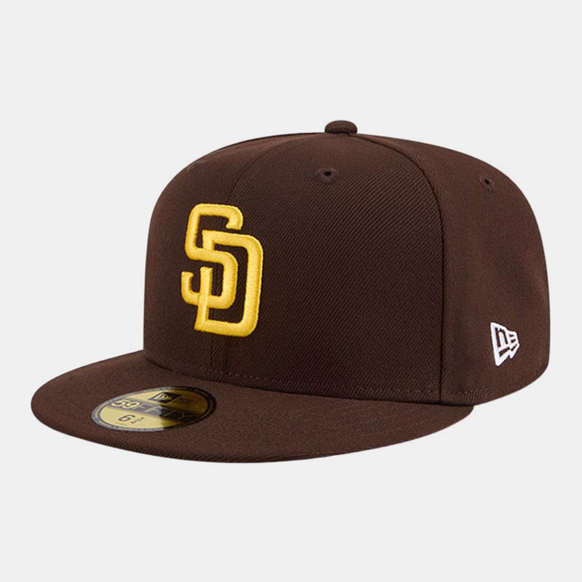 Imagen 0 de Gorra 59FIFTY Fitted San Diego Padres New Era Marrón oscuro