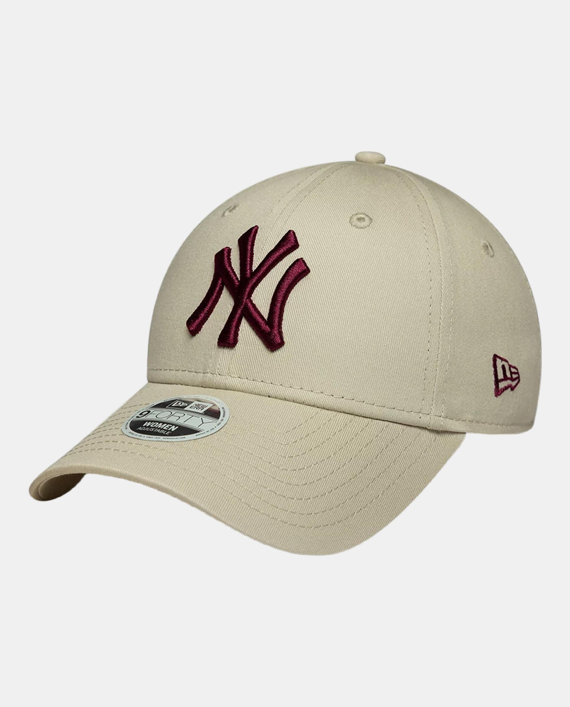 Gorra casual de mujer 9Forty League Essential New York Yankees - Beige Beige-1