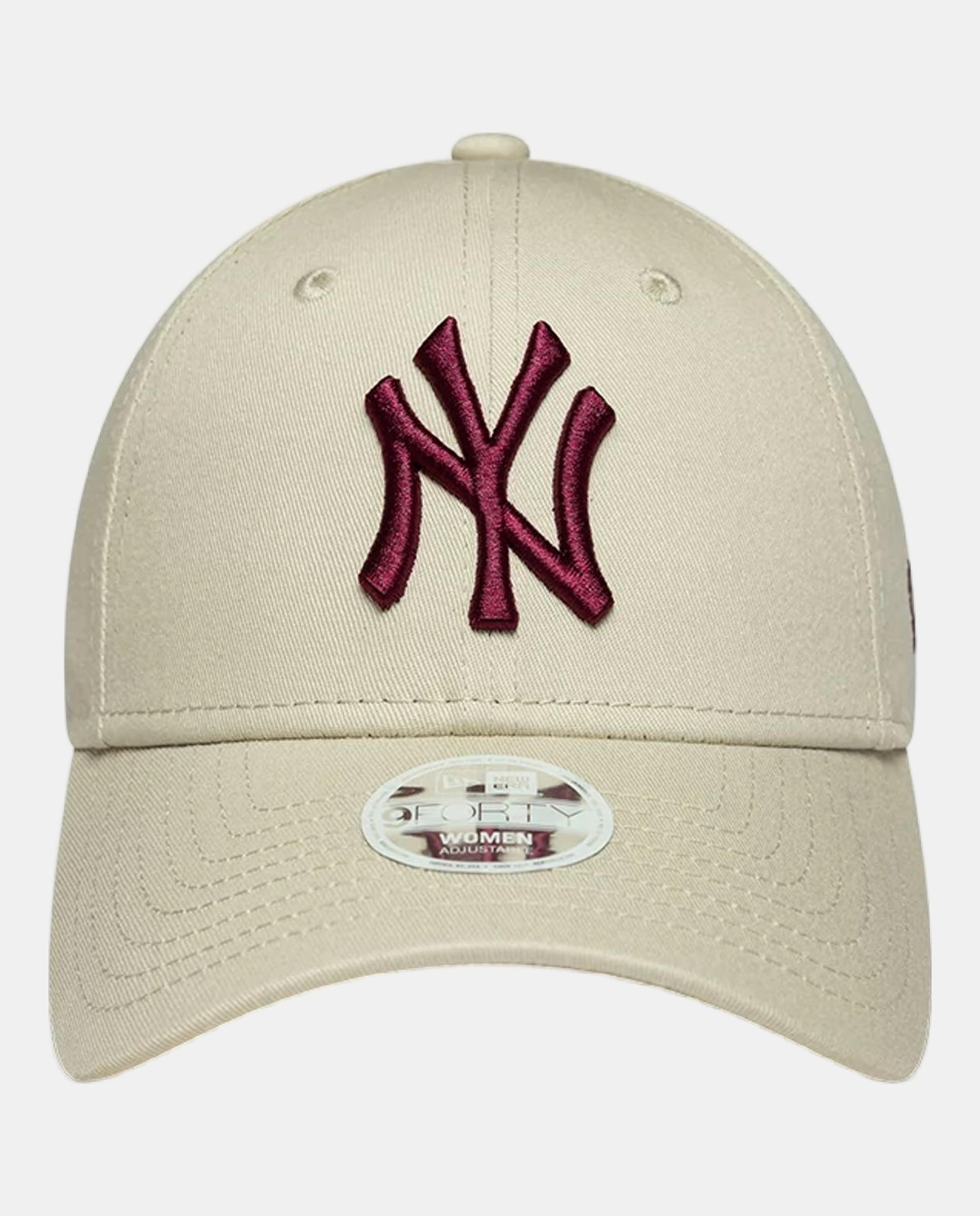 Gorra casual de mujer 9Forty League Essential New York Yankees - Beige Beige-2