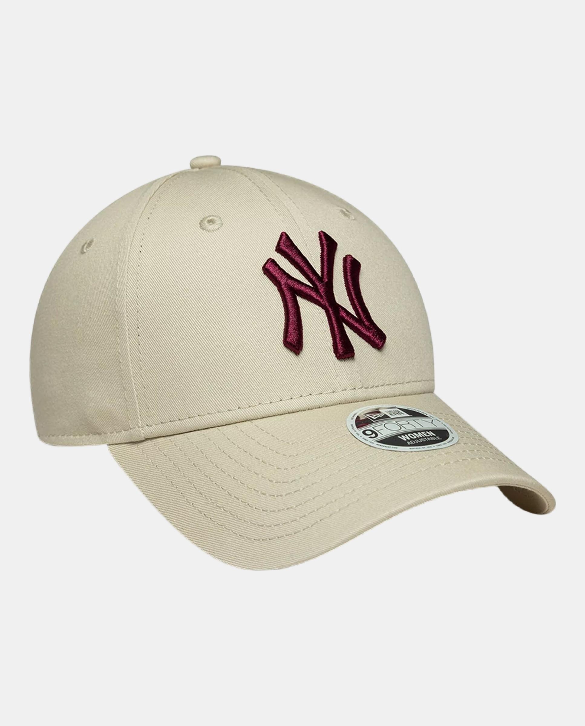 Gorra casual de mujer 9Forty League Essential New York Yankees - Beige Beige-3