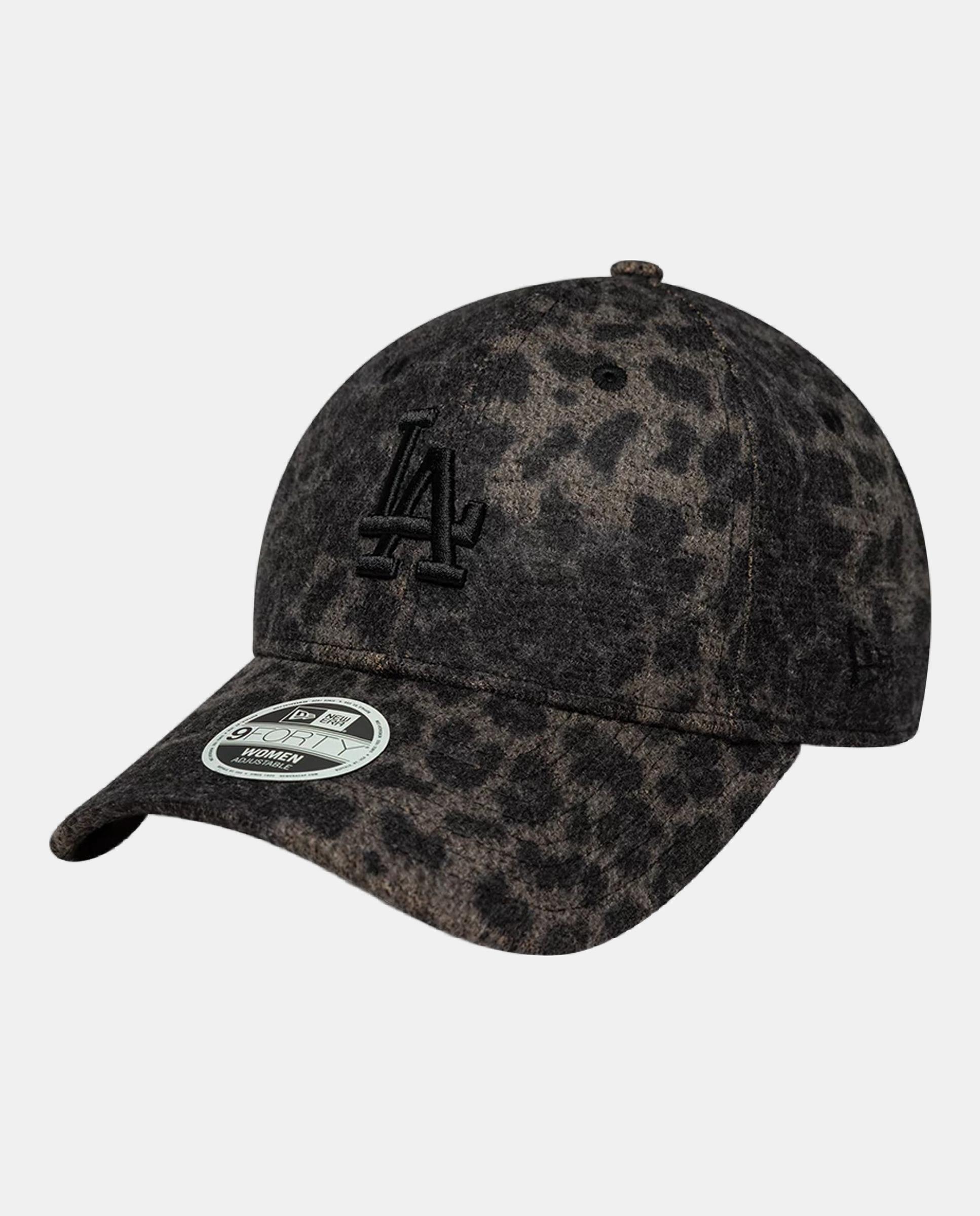 Imagen 0 de Gorra casual de mujer 9Forty Leopard Los Angeles Dodgers Negro