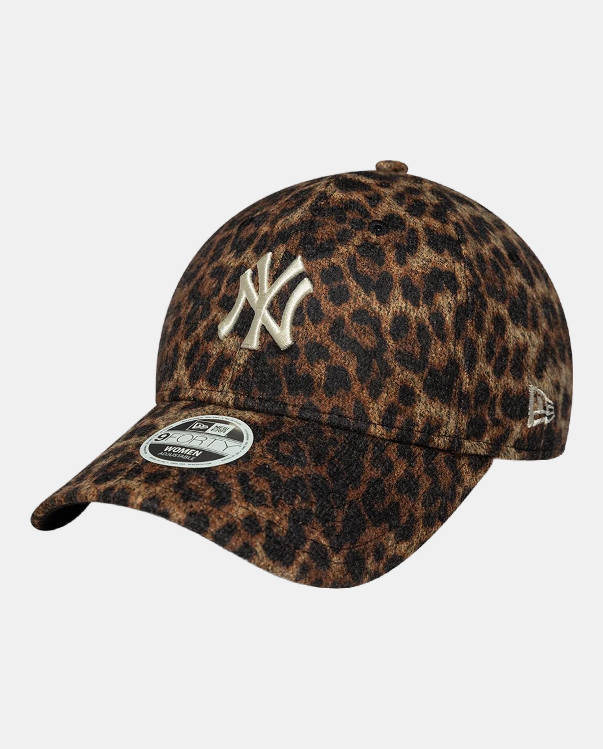 Imagen 1 de Gorra casual de mujer 9Forty Leopard New York Yankees Marrón