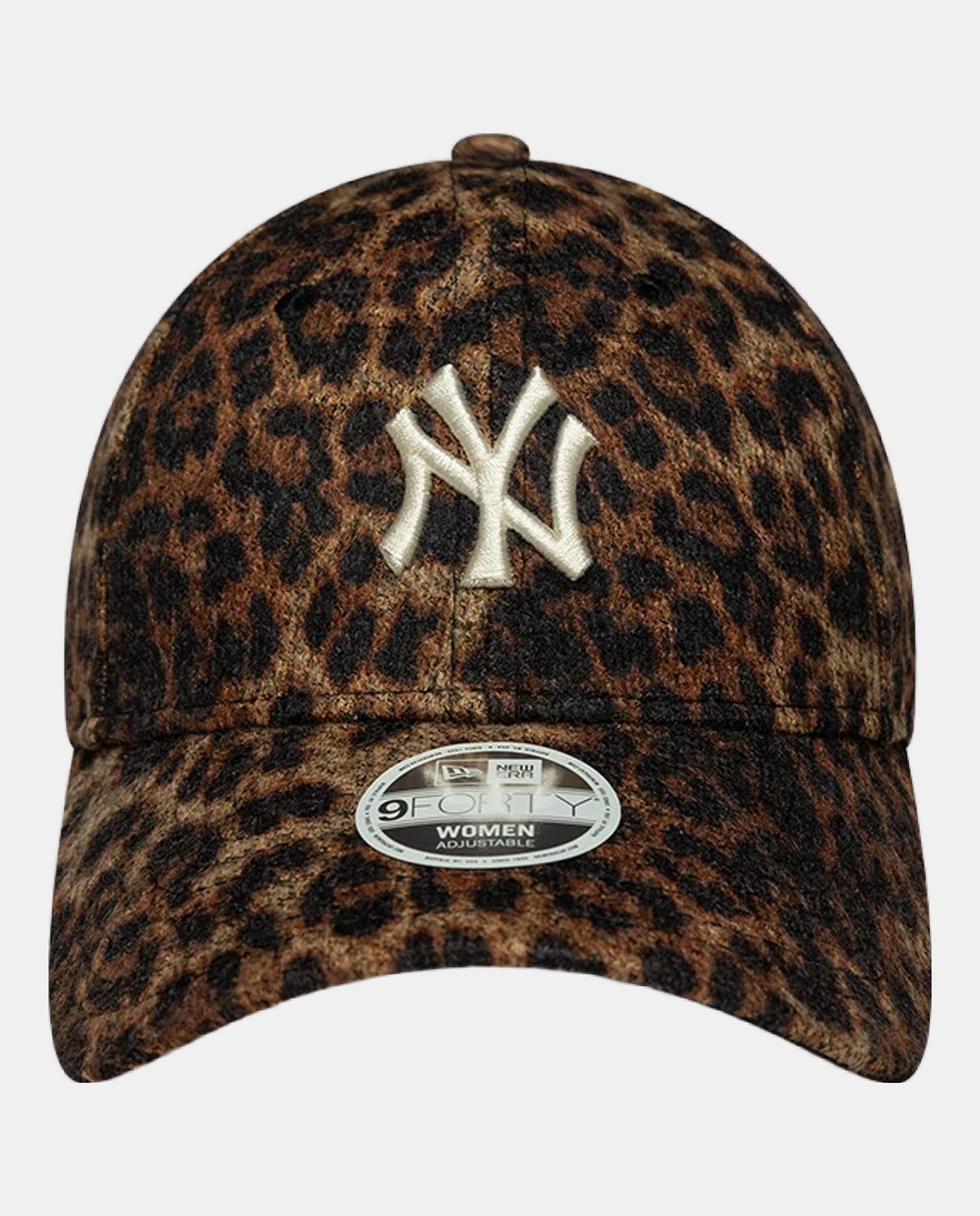 Imagen 2 de Gorra casual de mujer 9Forty Leopard New York Yankees - Marrón Marrón