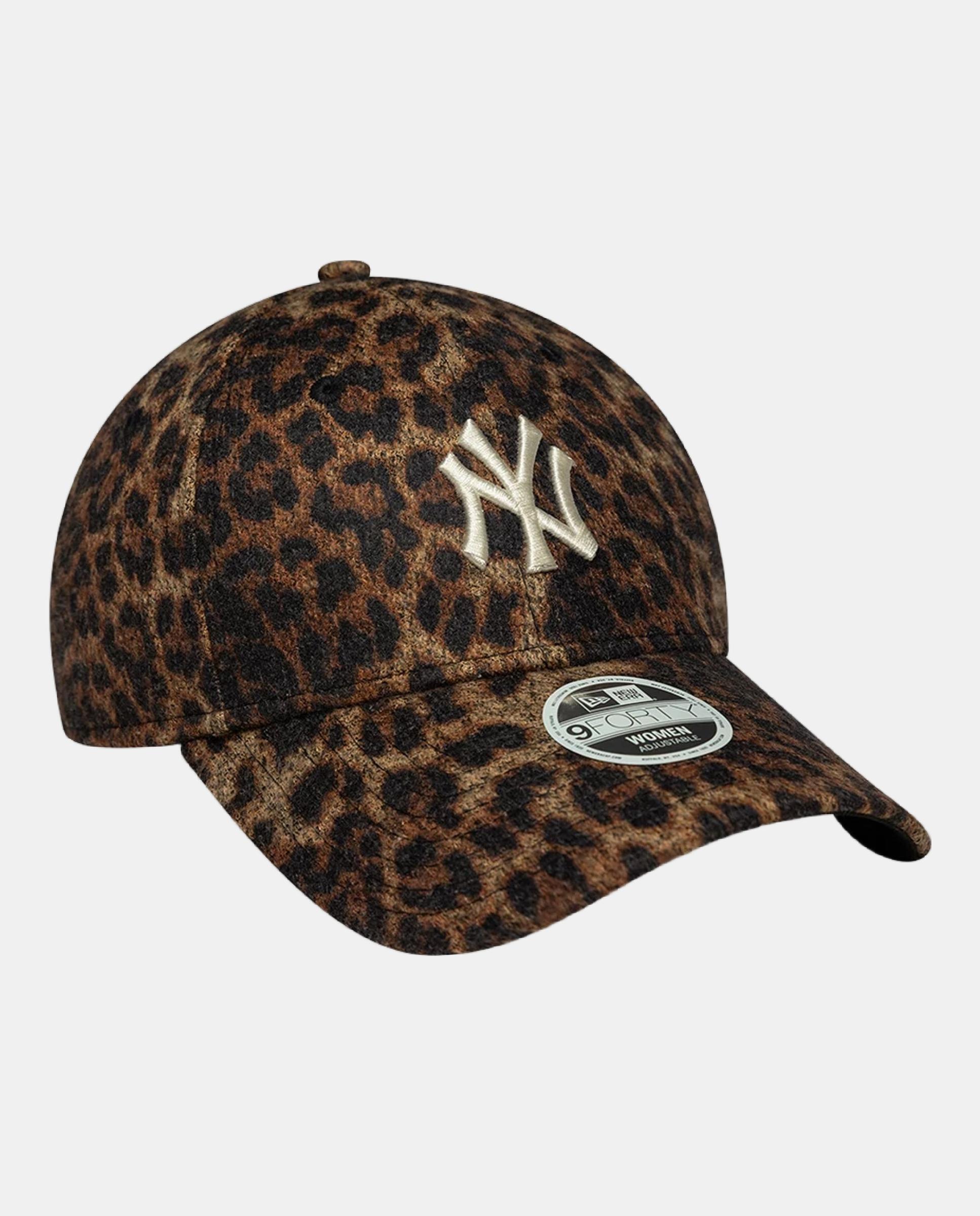 Imagen 3 de Gorra casual de mujer 9Forty Leopard New York Yankees - Marrón Marrón