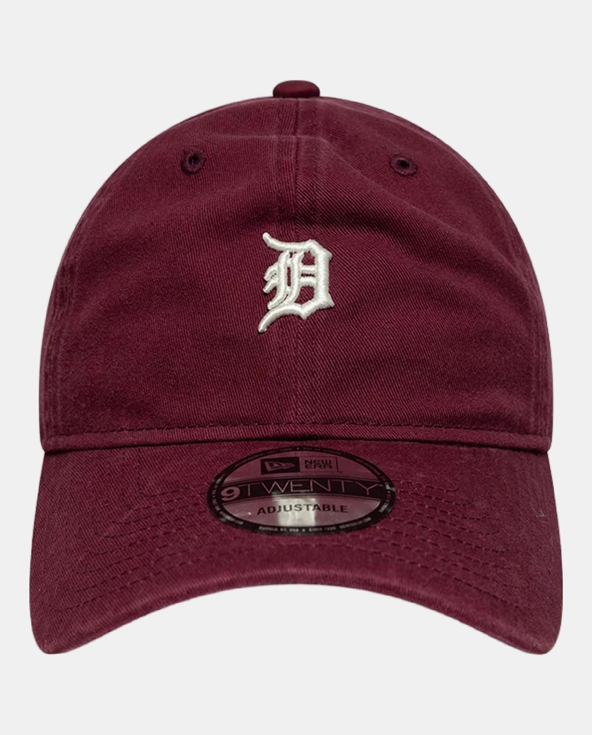 Gorra casual de hombre 9Twenty Mini Logo Detroit Tigers - Rojo oscuro Rojo oscuro-2