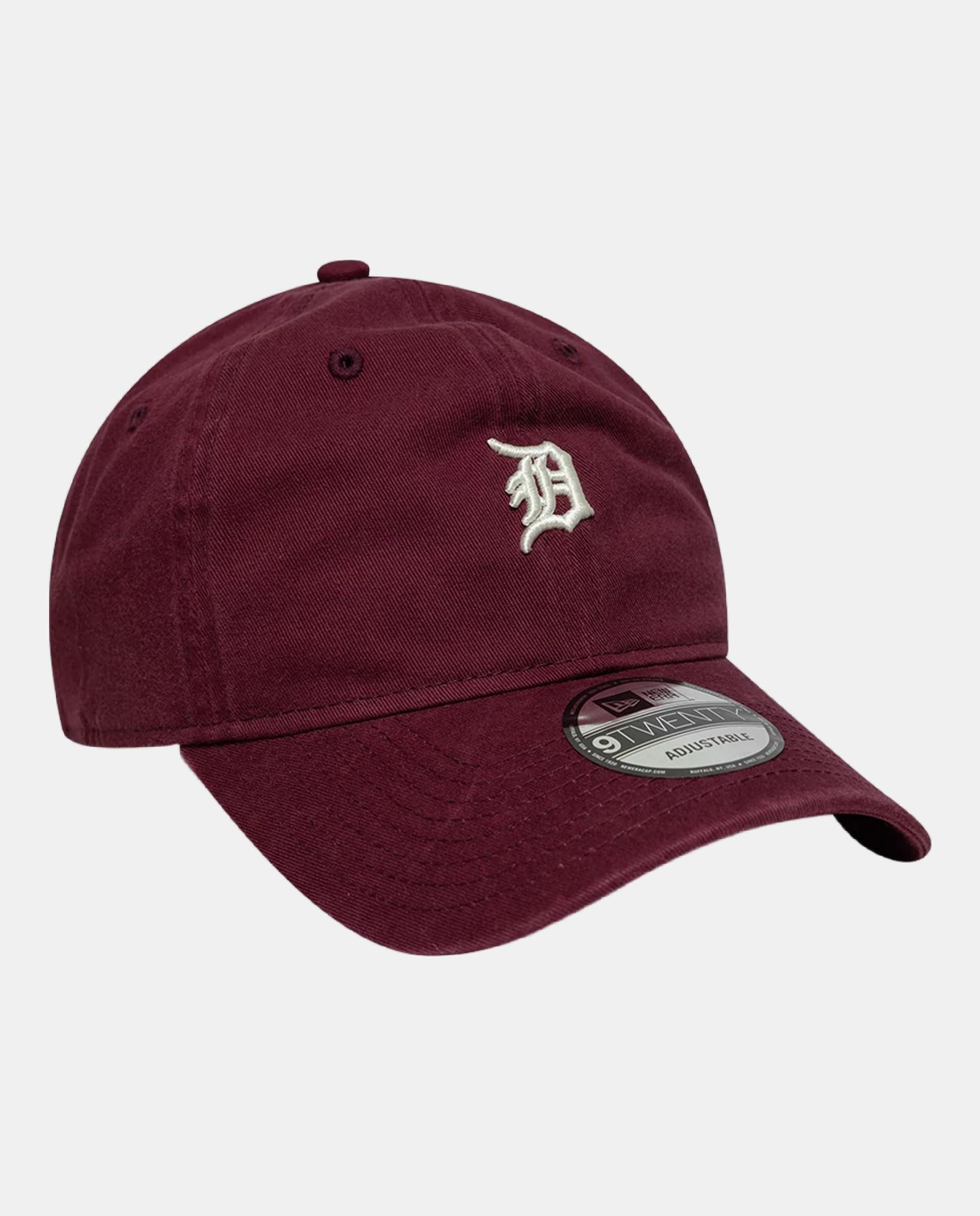 Gorra casual de hombre 9Twenty Mini Logo Detroit Tigers - Rojo oscuro Rojo oscuro-3