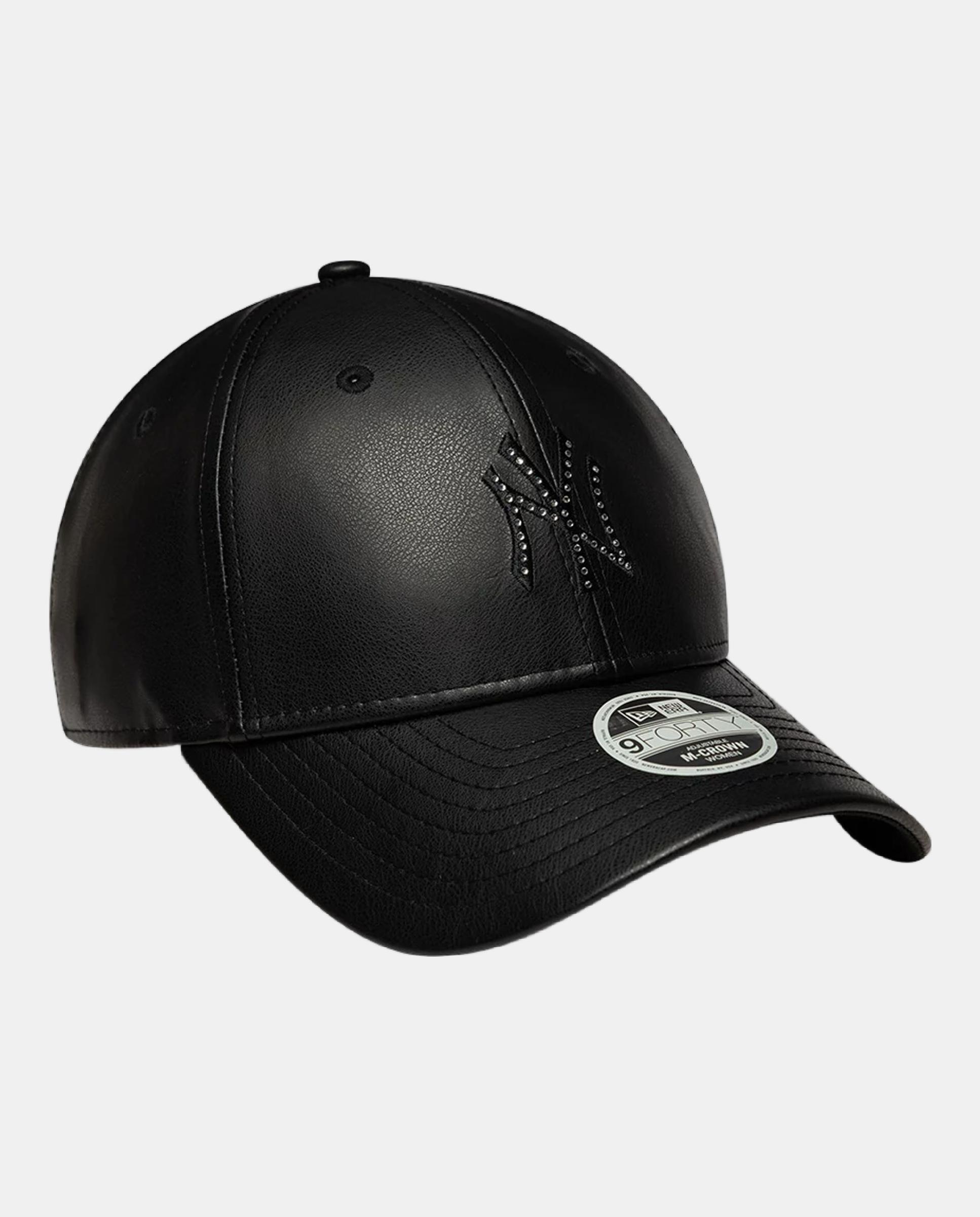 Imagen 3 de Gorra casual de mujer 9Forty M-Crown Diamante New York Yankees - Negro Negro