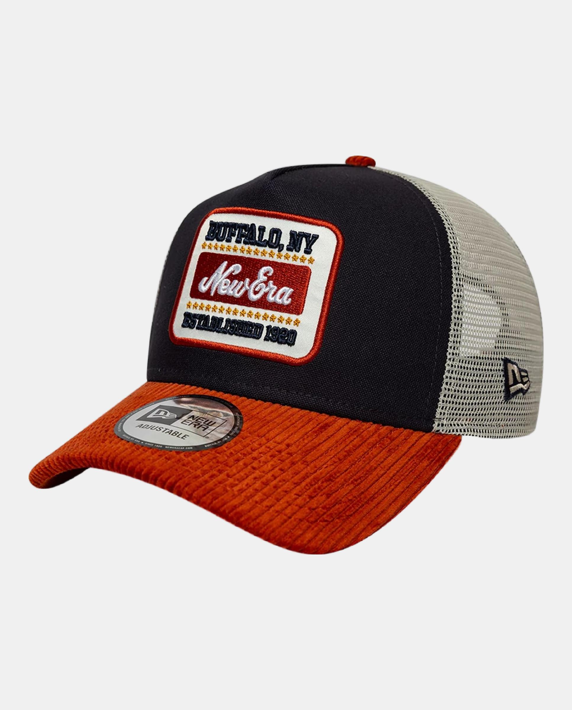 Imagen 0 de Gorra casual de hombre Trucker Cord New Era Azul marino