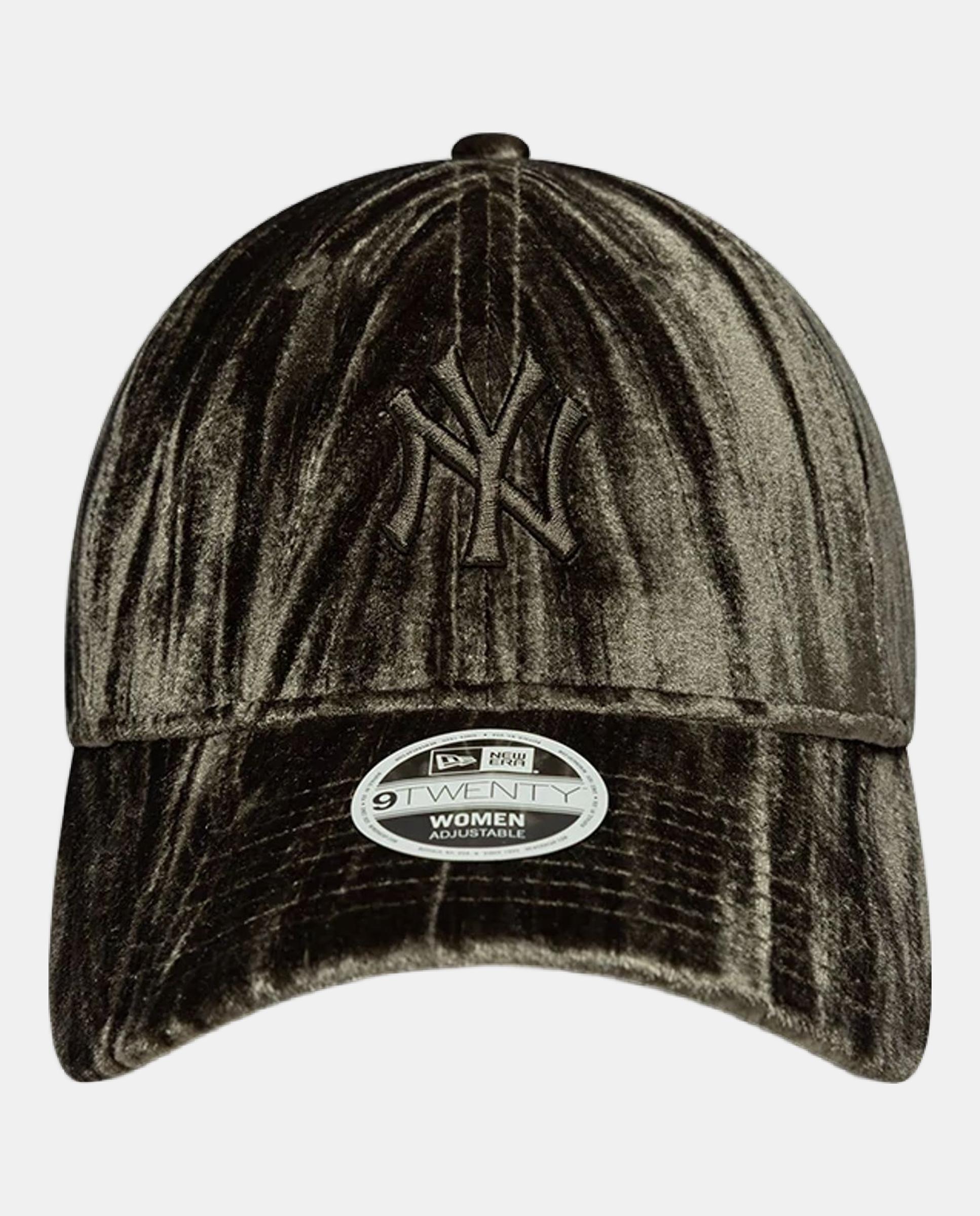 Gorra casual de mujer 9Twenty Velour New York Yankees - Verde oscuro Verde oscuro-2