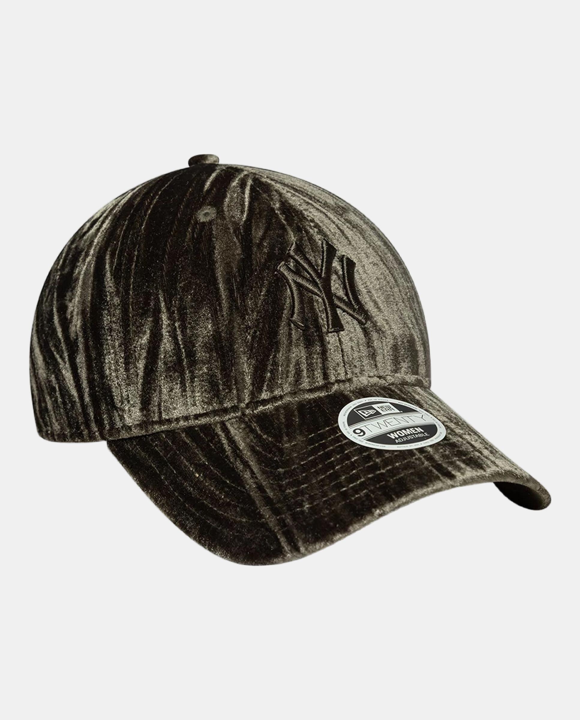 Gorra casual de mujer 9Twenty Velour New York Yankees - Verde oscuro Verde oscuro-3