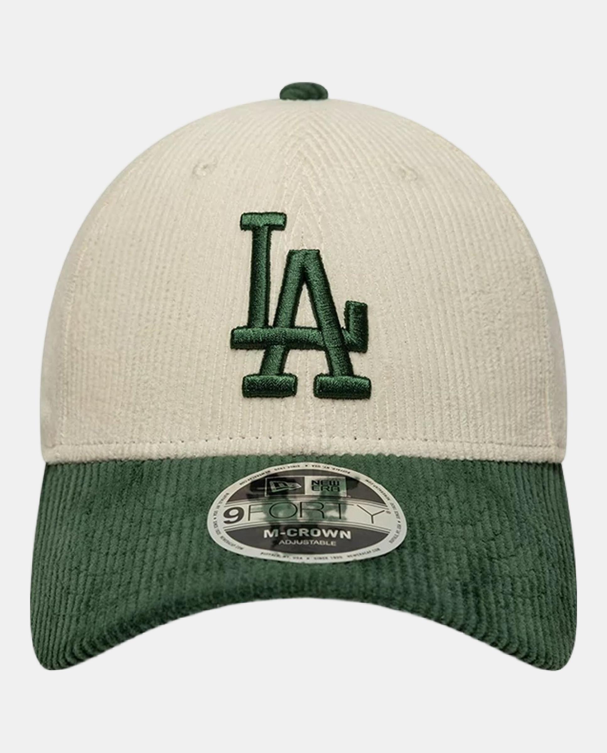 Gorra casual de hombre 9Forty M-Crown Cord Los Angeles Dodgers - Beige Beige-2