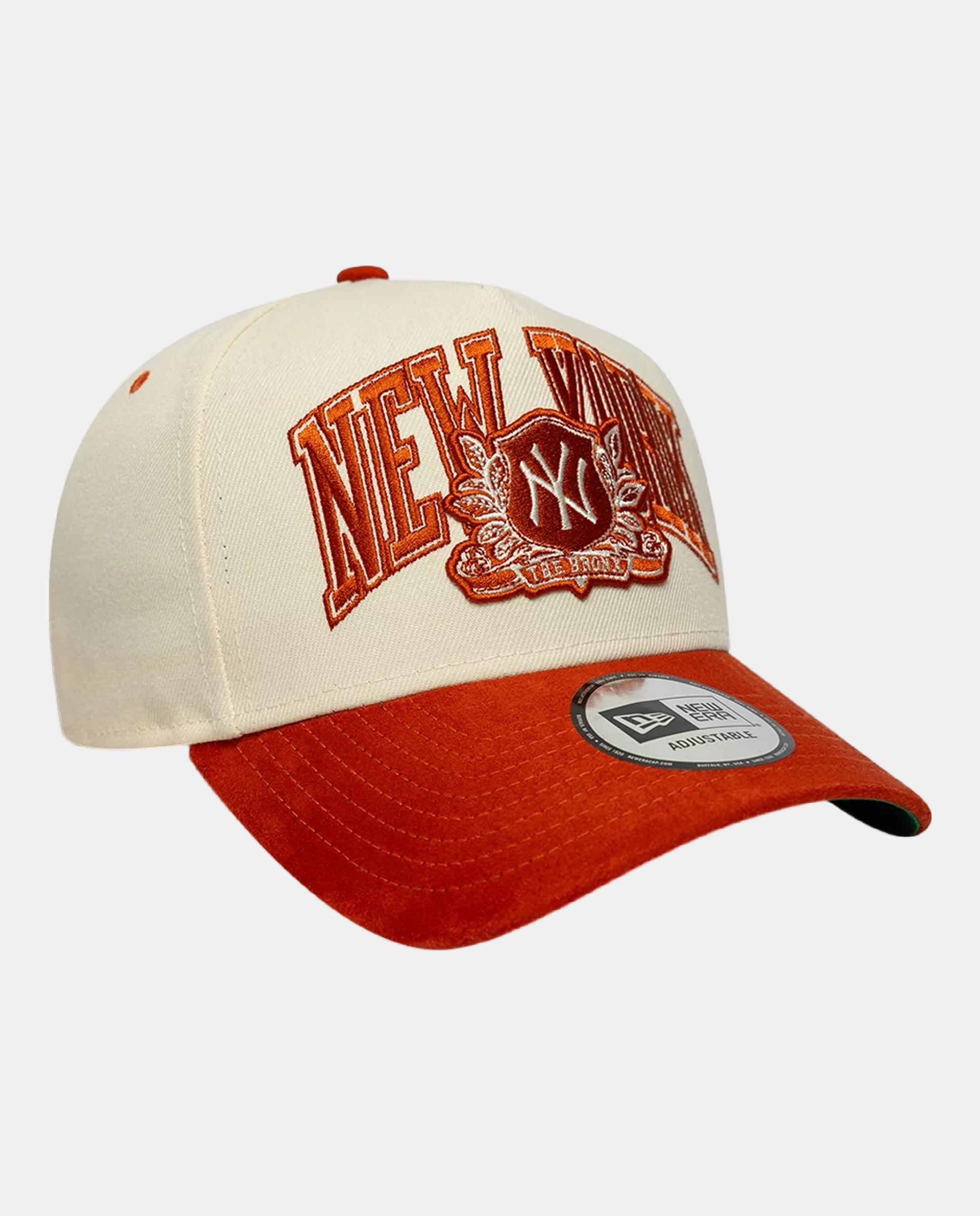 Imagen 3 de Gorra casual de hombre 9Forty Wordmark Suede New York Yankees - Beige Beige