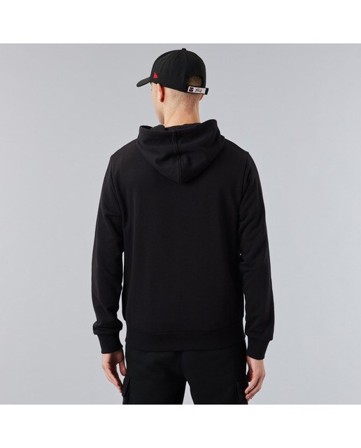 Sudadera de hombre Chicago Bulls Script New Era - Negro Negro-2