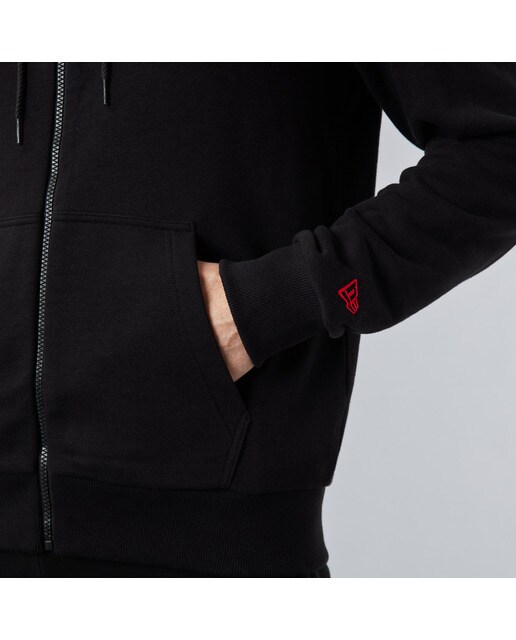 Sudadera de hombre Chicago Bulls Script New Era - Negro Negro-5