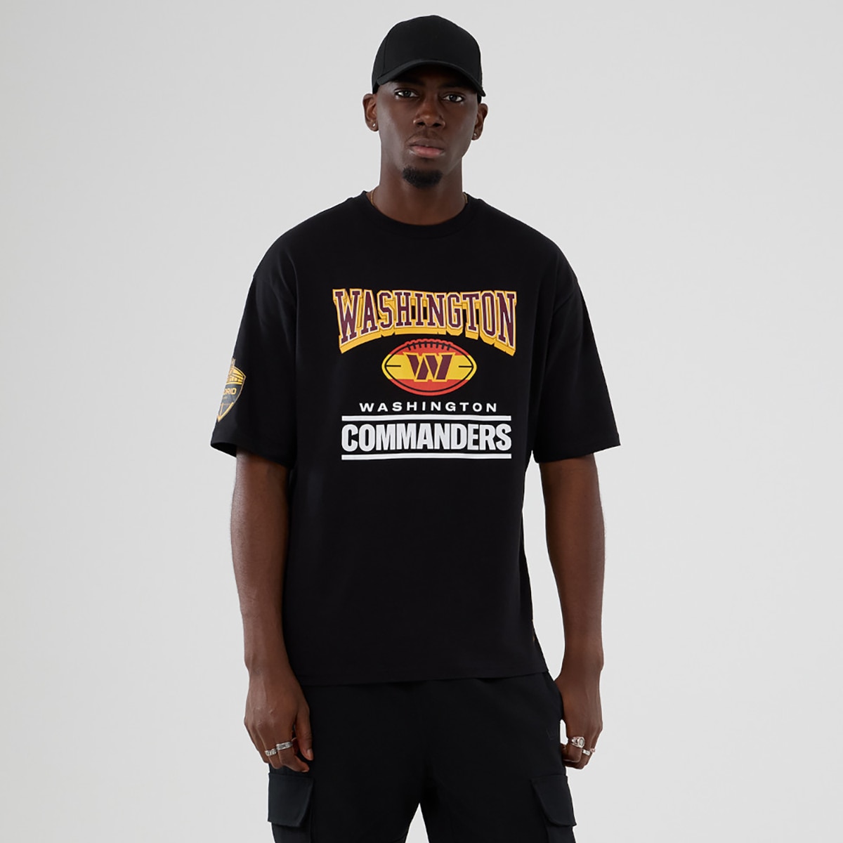 Imagen 0 de Camiseta Oversized NFL Games 2025 Washington Commanders Negro