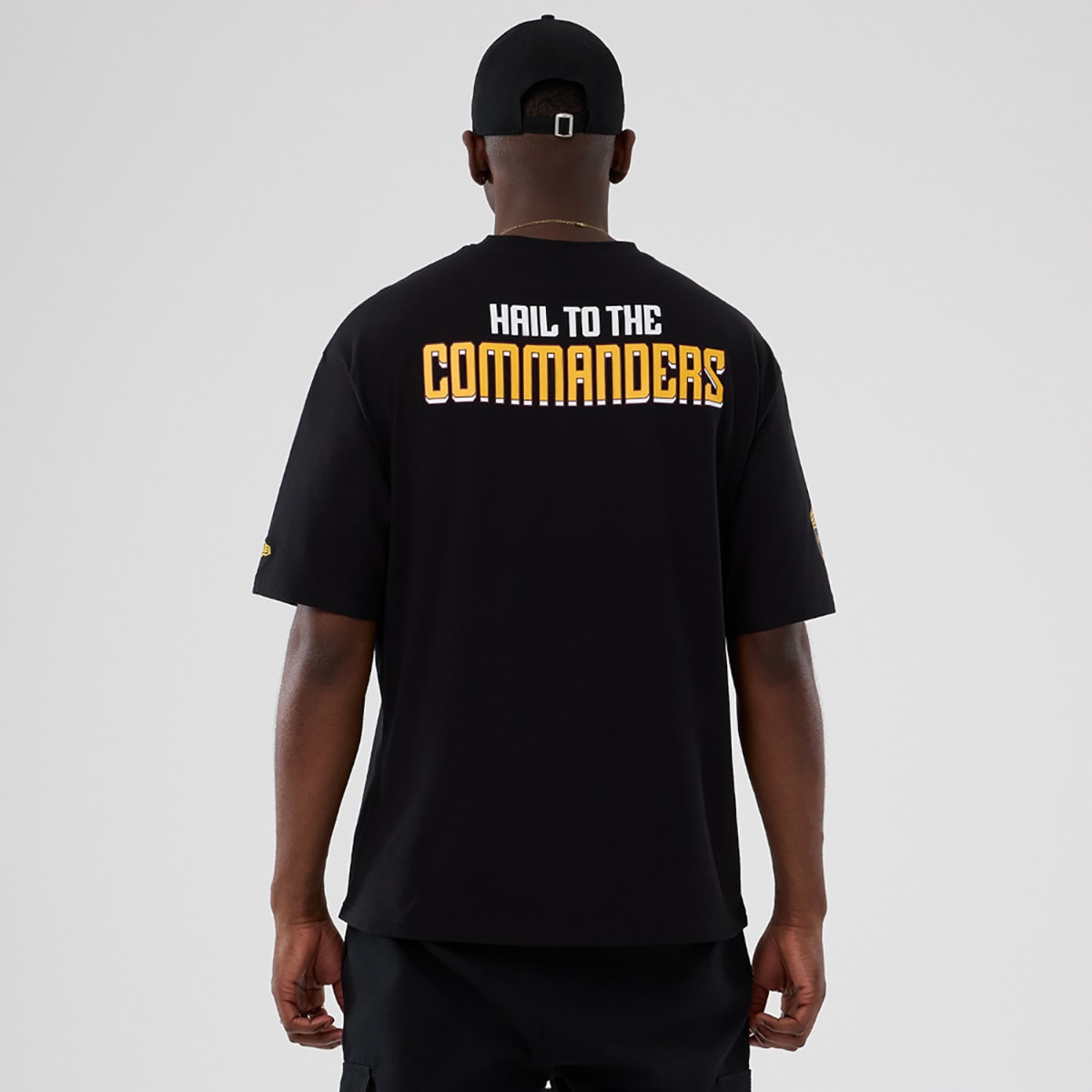 Camiseta Oversized NFL Games 2025 Washington Commanders - Negro Negro-6