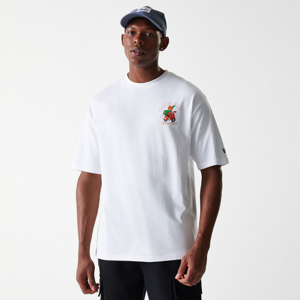 Imagen 1 de Camiseta Oversized New Era Graphic - Blanco Blanco