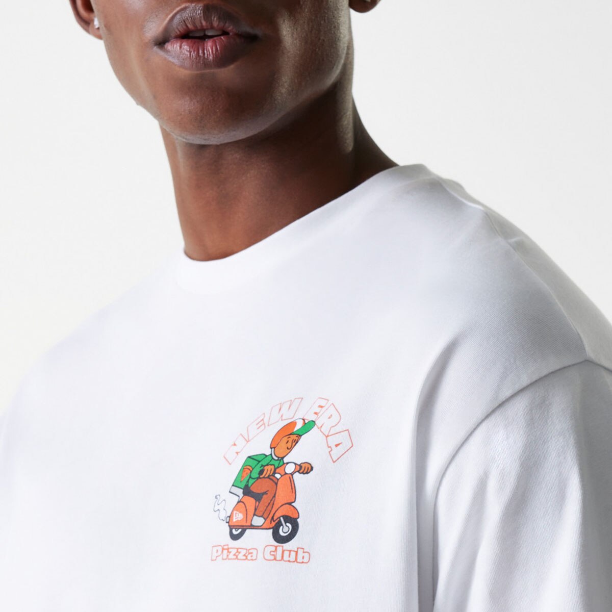 Imagen 6 de Camiseta Oversized New Era Graphic - Blanco Blanco