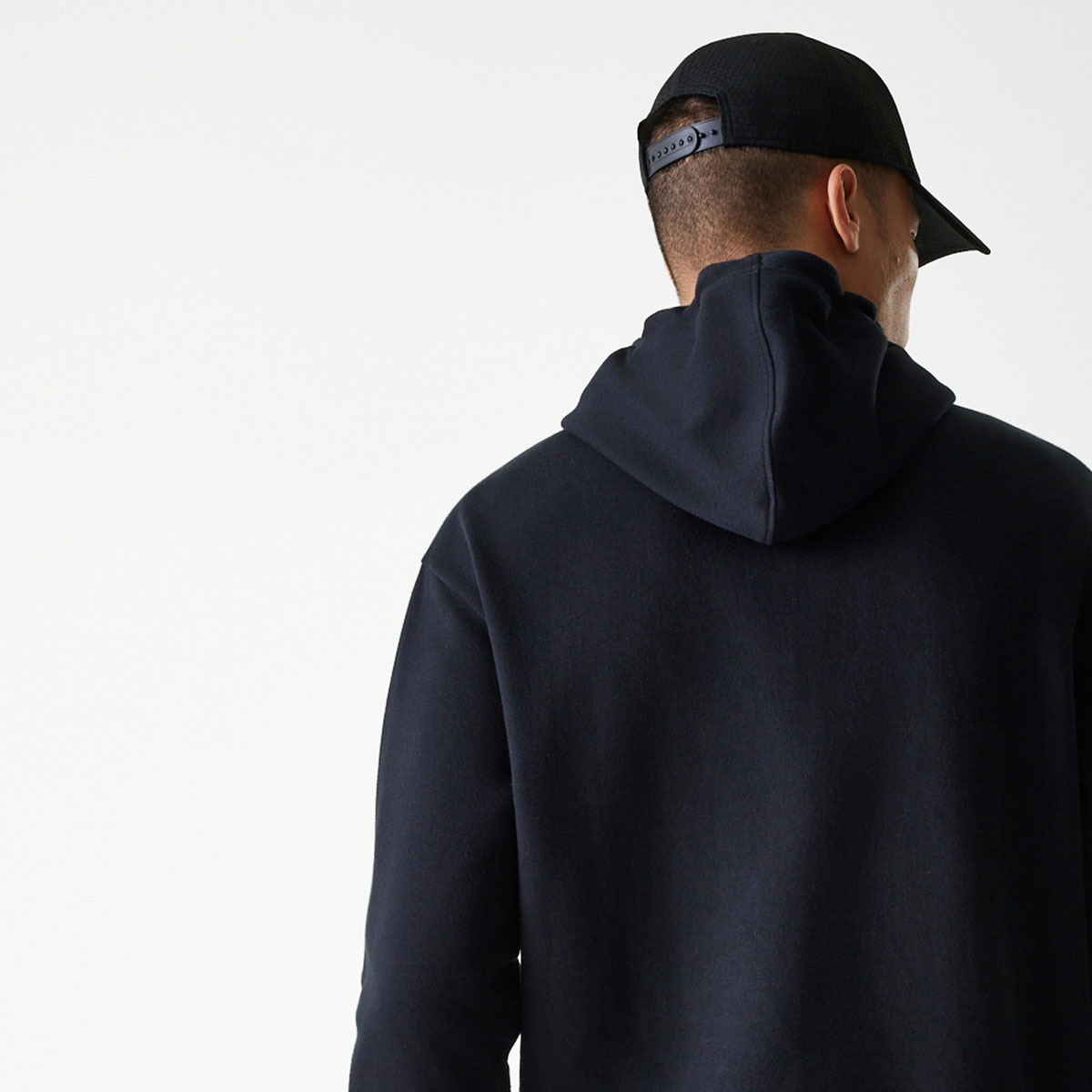 Sudadera Oversized New York Yankees MLB Midi - Negro Negro-2
