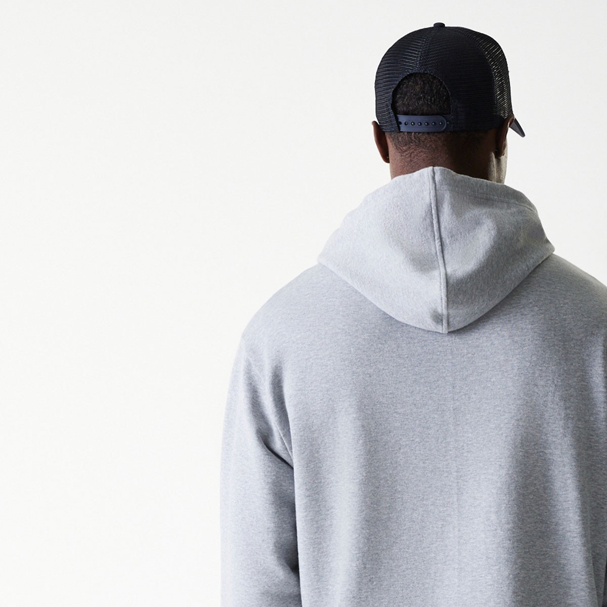Sudadera Oversized New York Yankees MLB Midi - Gris claro Gris claro-2