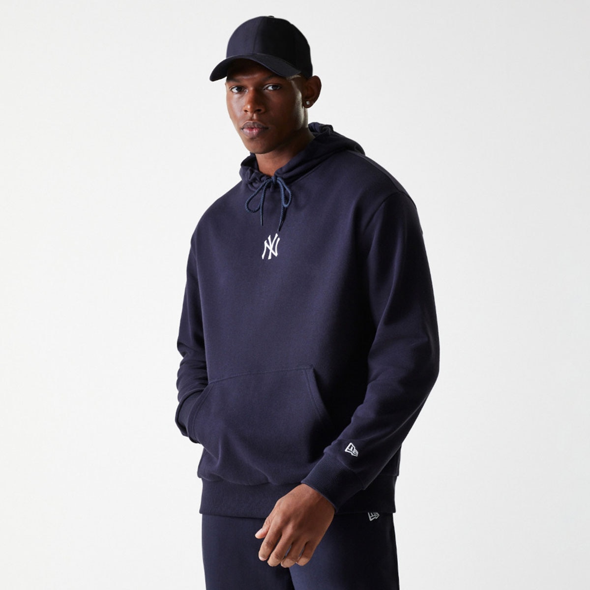 Imagen 0 de Sudadera Oversized New York Yankees MLB Midi Azul marino