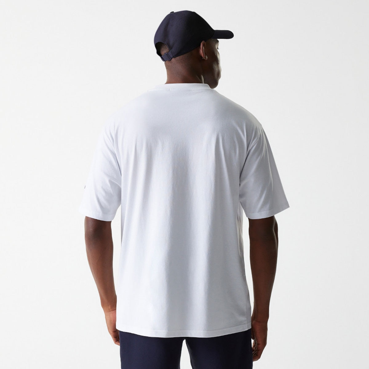 Camiseta Oversized New Yor Yankees MLB Midi - Blanco Blanco-5