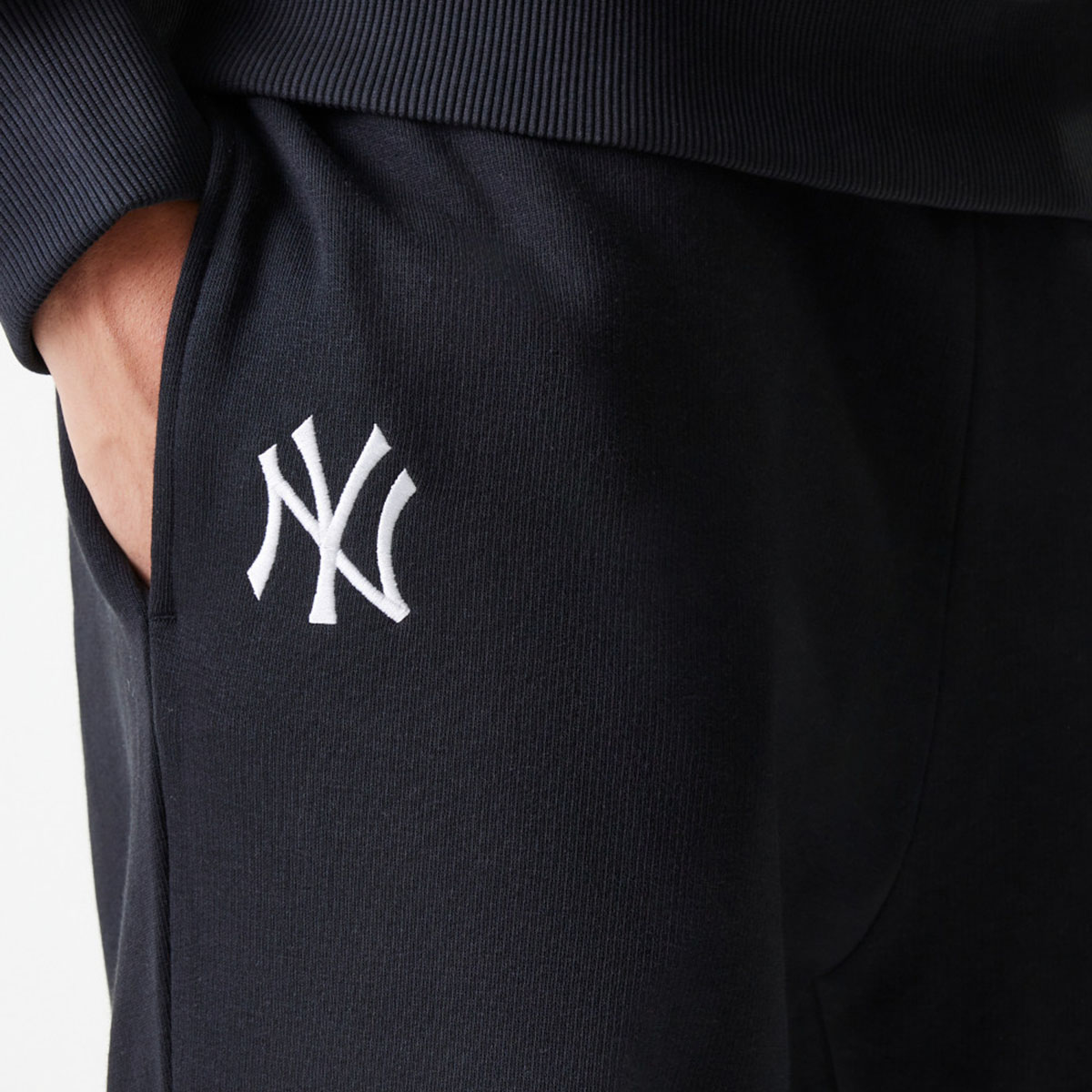 Pantalones Joggers New York Yankees MLB Midi - Negro Negro-2