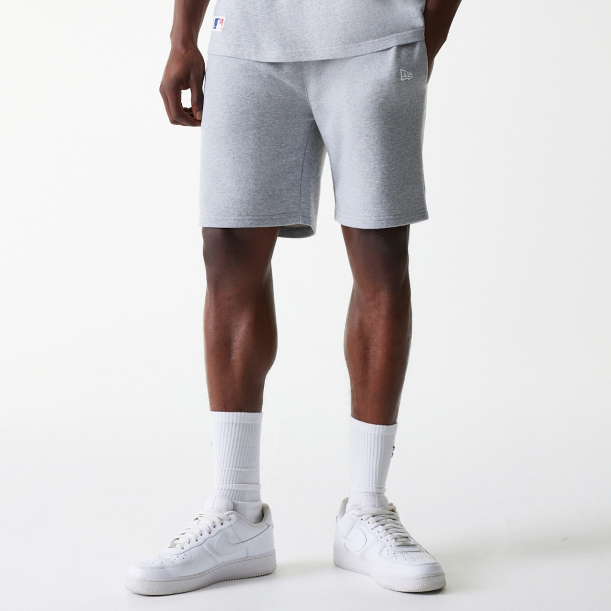 Imagen 6 de Pantalón corto de hombre New York Yankees Midi Logo - Gris claro Gris claro