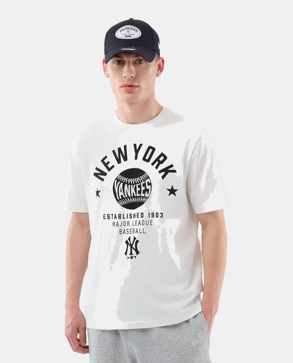 Imagen 1 de Camiseta de hombre Graphic New York Yankees Blanco