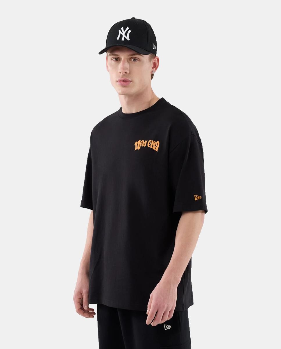 Imagen 1 de Camiseta de hombre Graphic Food Oversized New Era Negro