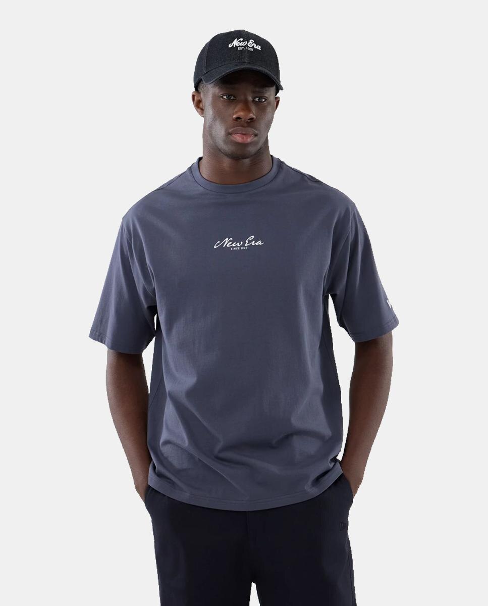 Imagen 1 de Camiseta de hombre Beach Graphic Oversized New Era Gris claro