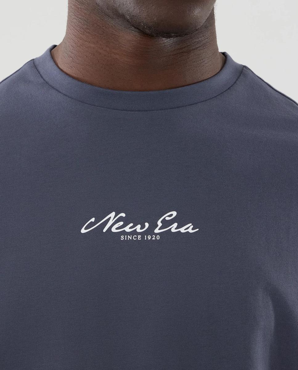 Imagen 5 de Camiseta de hombre Beach Graphic Oversized New Era - Gris claro Gris claro