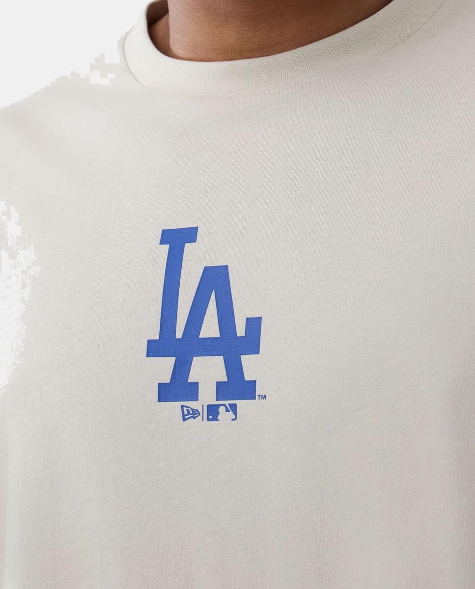 Imagen 2 de Camiseta de hombre Graphic Food Oversized Los Angeles Dodgers - Beige Beige