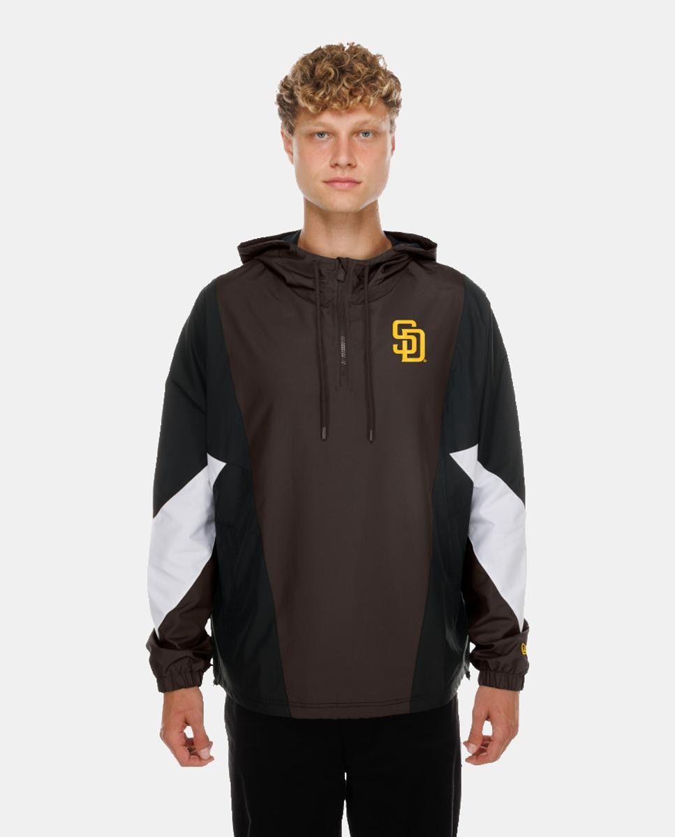 Imagen 1 de Chaqueta de hombre Windbreak San diego Padres Marrón oscuro