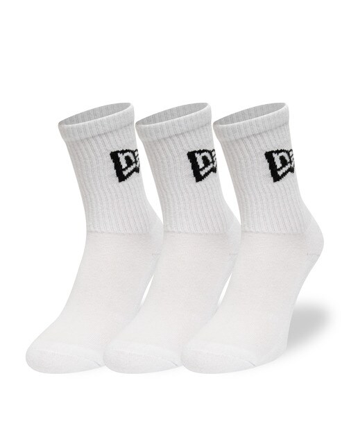 Imagen 1 de Pack 3 pares de calcetines New Era Blanco