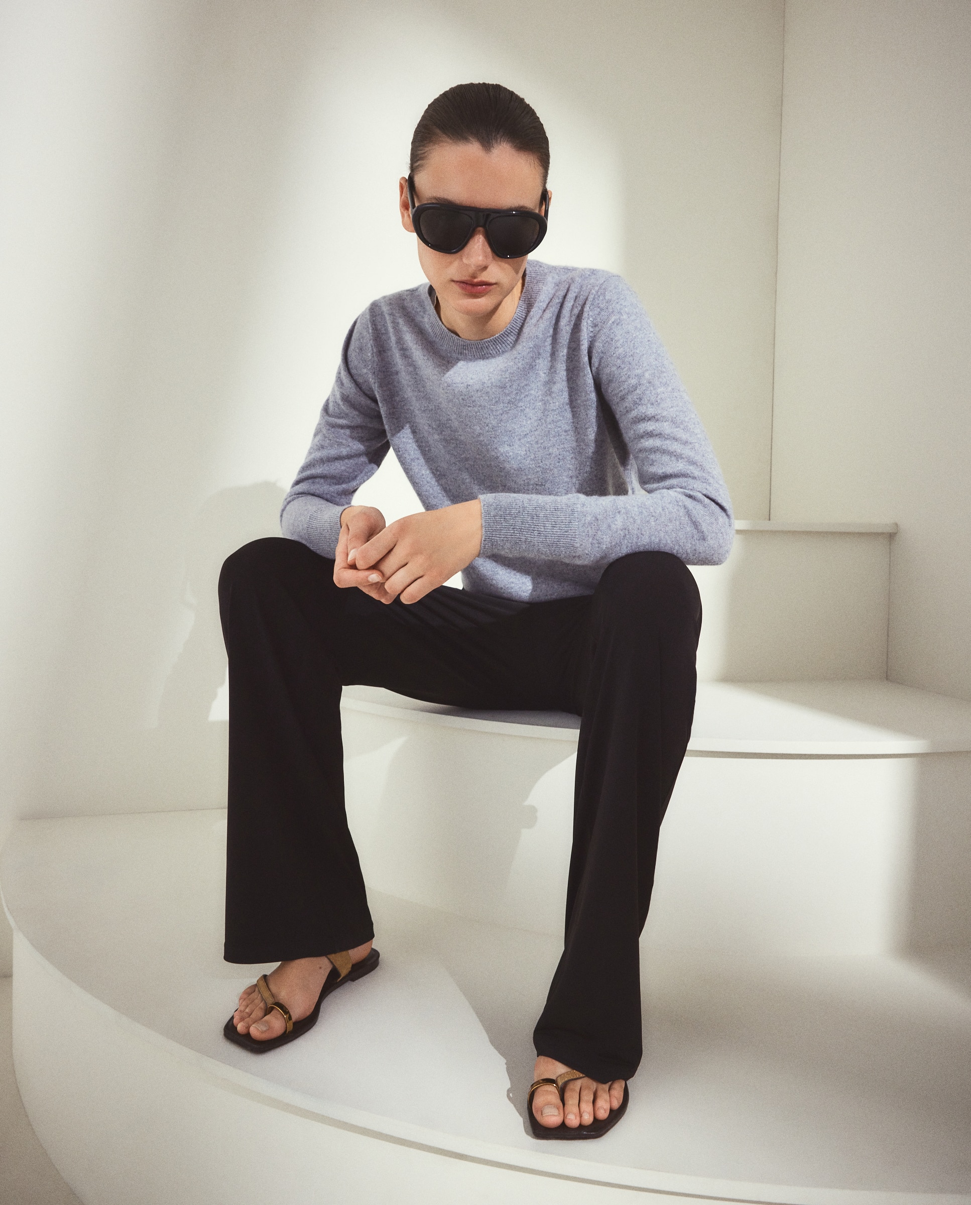 Woman El Corte Inglés - Jersey Caja 100% CASHMERE.