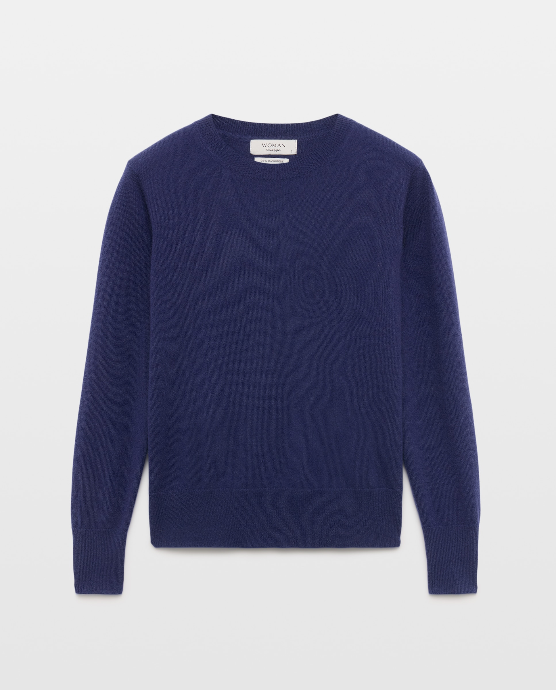Jersey liso de mujer con manga francesa - Woman El Corte Inglés - Azul marino Azul marino-4