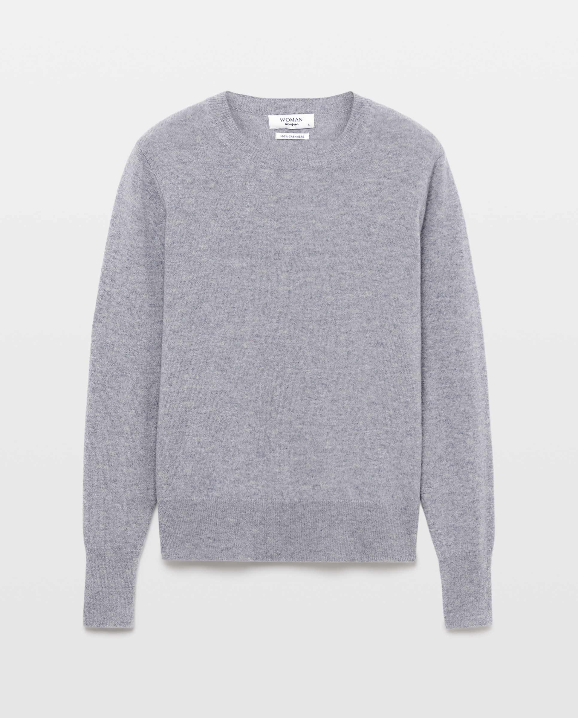 Jersey liso de mujer con manga francesa - Woman El Corte Inglés - 820 Gris medio 820 Gris medio-4