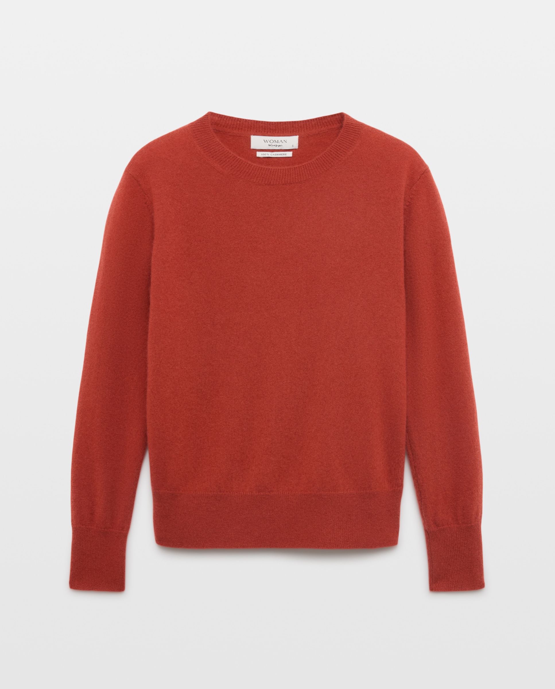 Jersey liso de mujer con manga francesa - Woman El Corte Inglés - 770 Terracota 770 Terracota-4