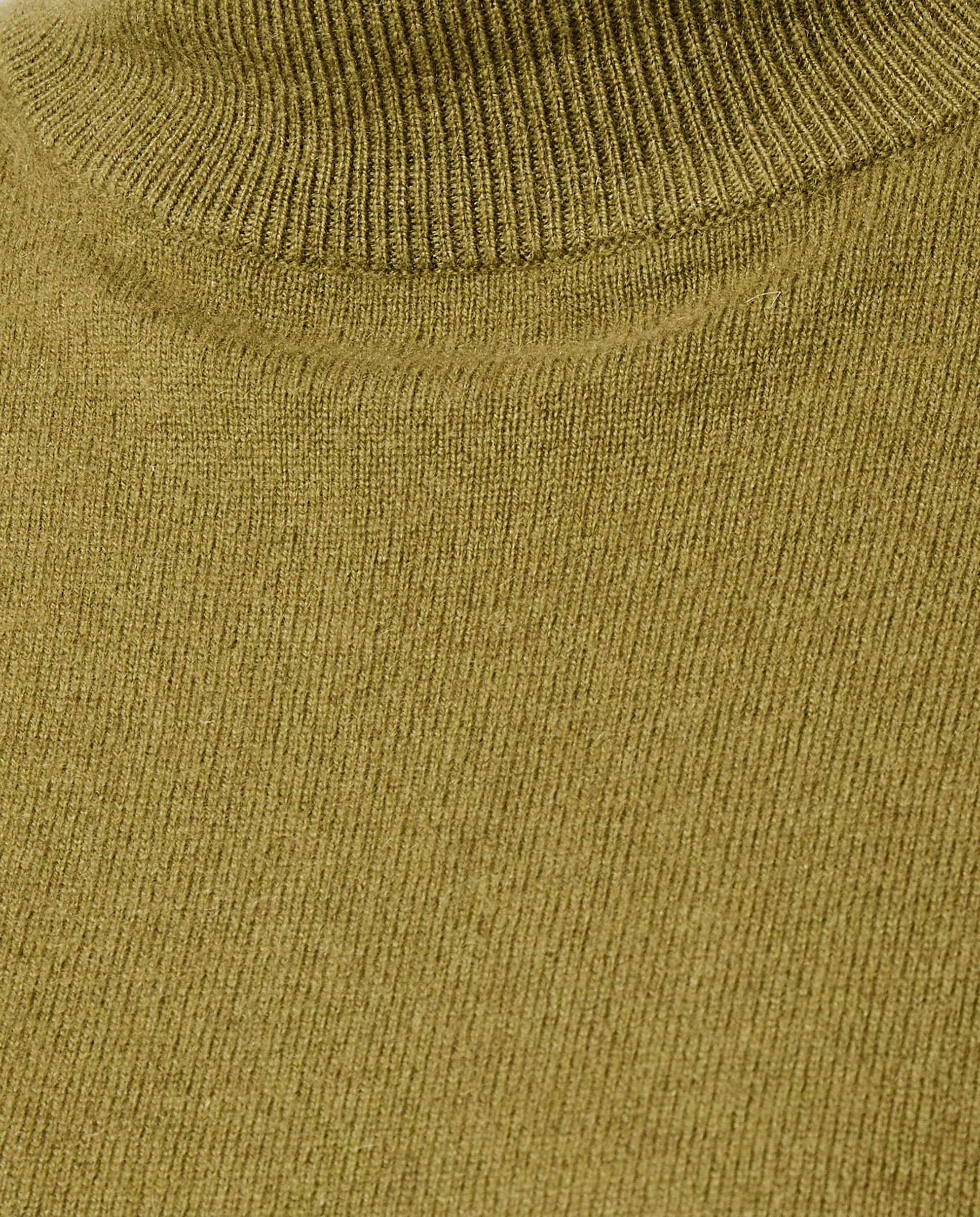 Camisola de Caxemira Lisa 560 Azeitona-6