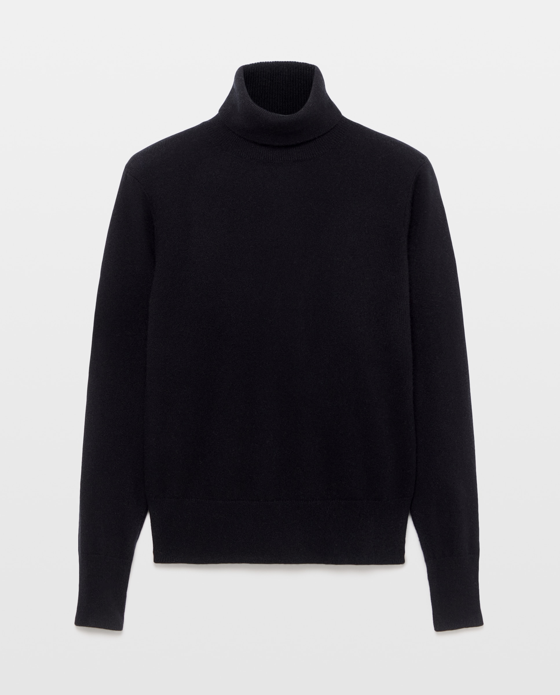 Jersey de mujer en cashmere con cuello cisne - Woman El Corte Inglés - Negro Negro-4