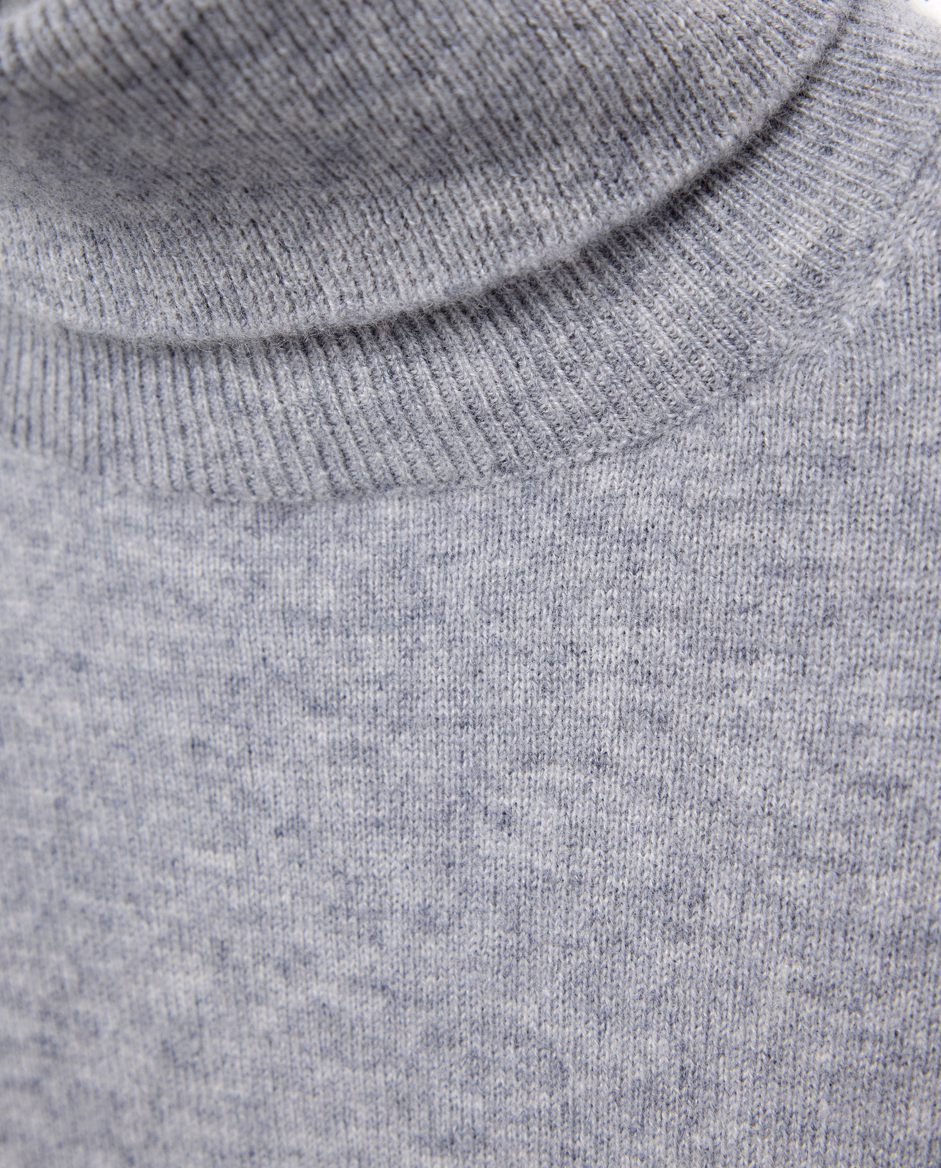 Jersey de mujer en cashmere con cuello cisne - Woman El Corte Inglés - 820 Gris medio 820 Gris medio-5