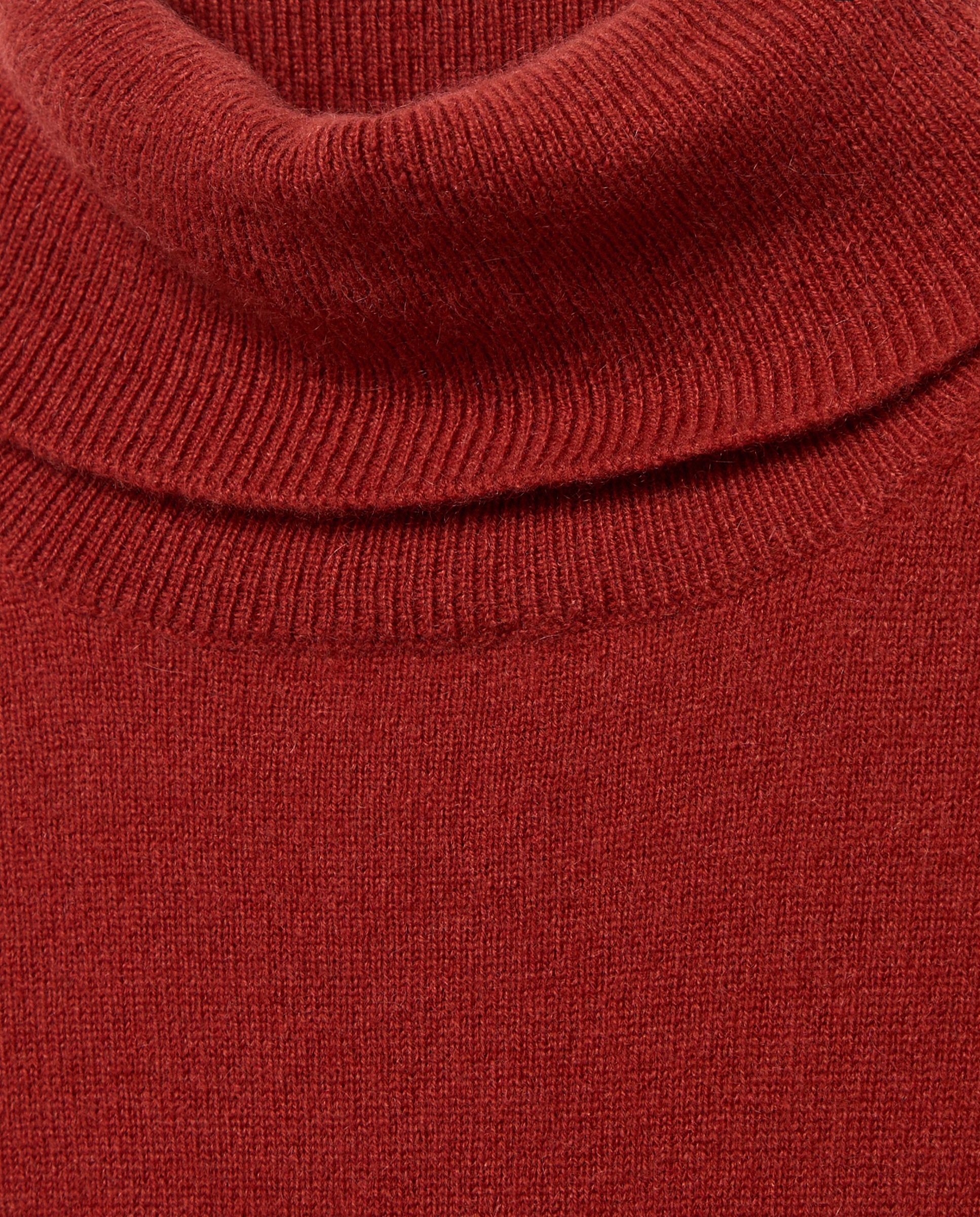 Jersey de mujer en cashmere con cuello cisne - Woman El Corte Inglés - 770 Terracota 770 Terracota-5
