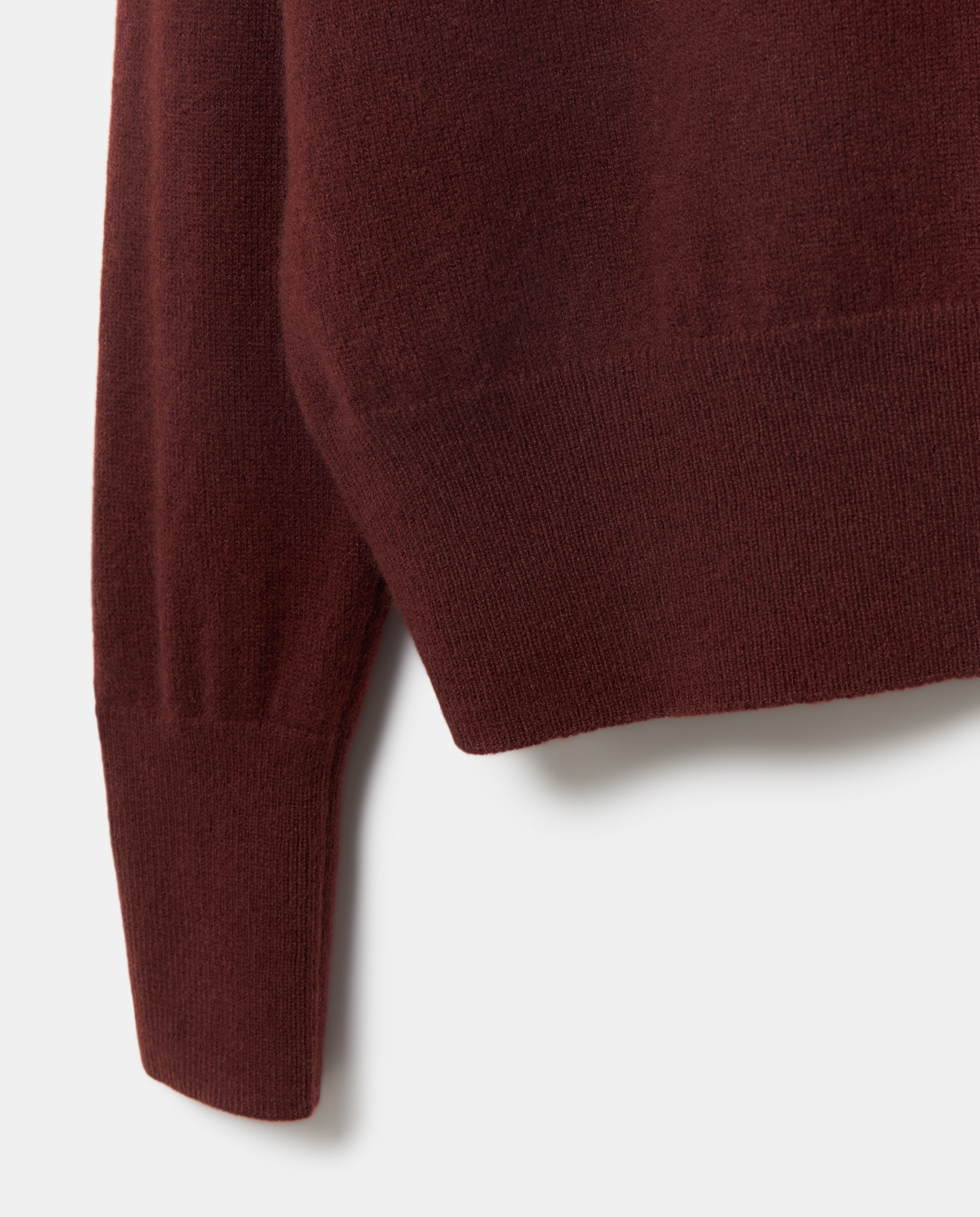Jersey de mujer en cashmere con cuello cisne - Woman El Corte Inglés - Burdeos Burdeos-5