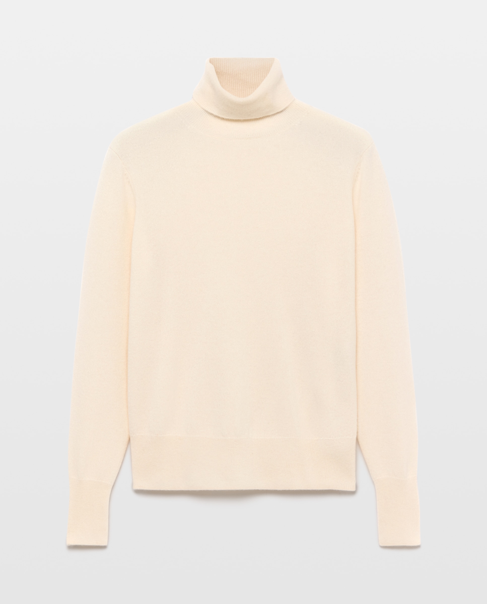 Jersey de mujer en cashmere con cuello cisne - Woman El Corte Inglés - 120 Crudo 120 Crudo-4