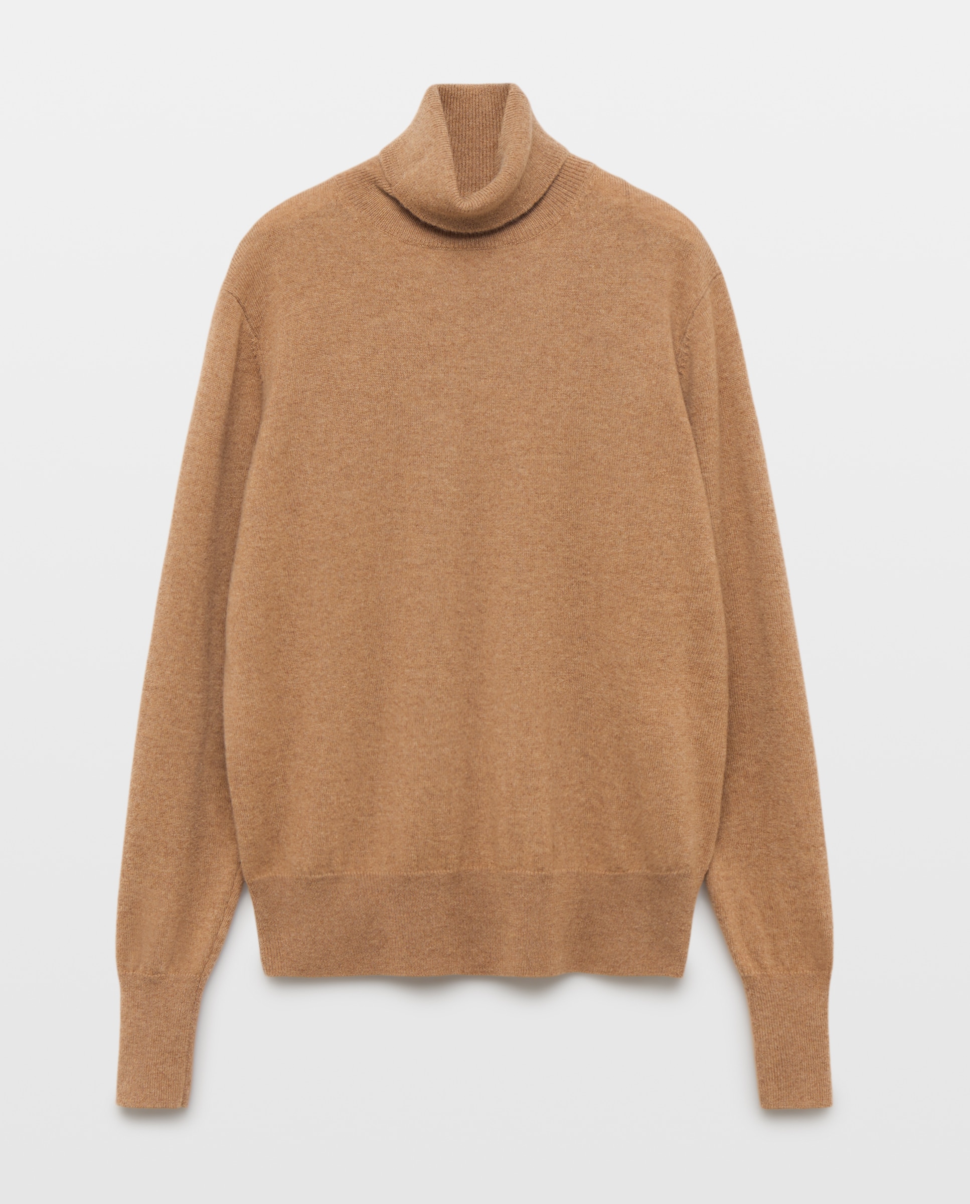 Jersey de mujer en cashmere con cuello cisne - Woman El Corte Inglés - 130 Marfil 130 Marfil-4