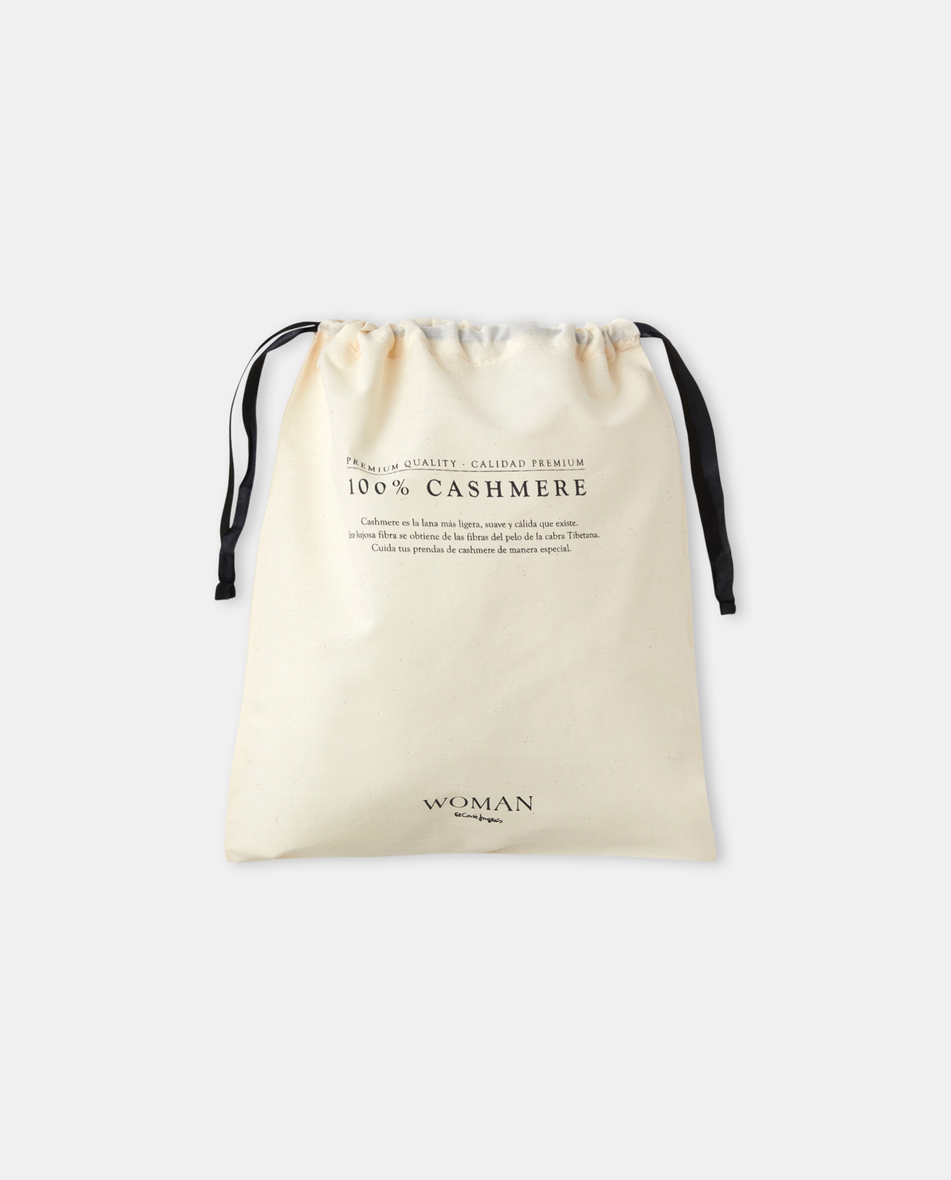 Camisola de Malha 100% Caxemira com Decote em Bico Preto-6