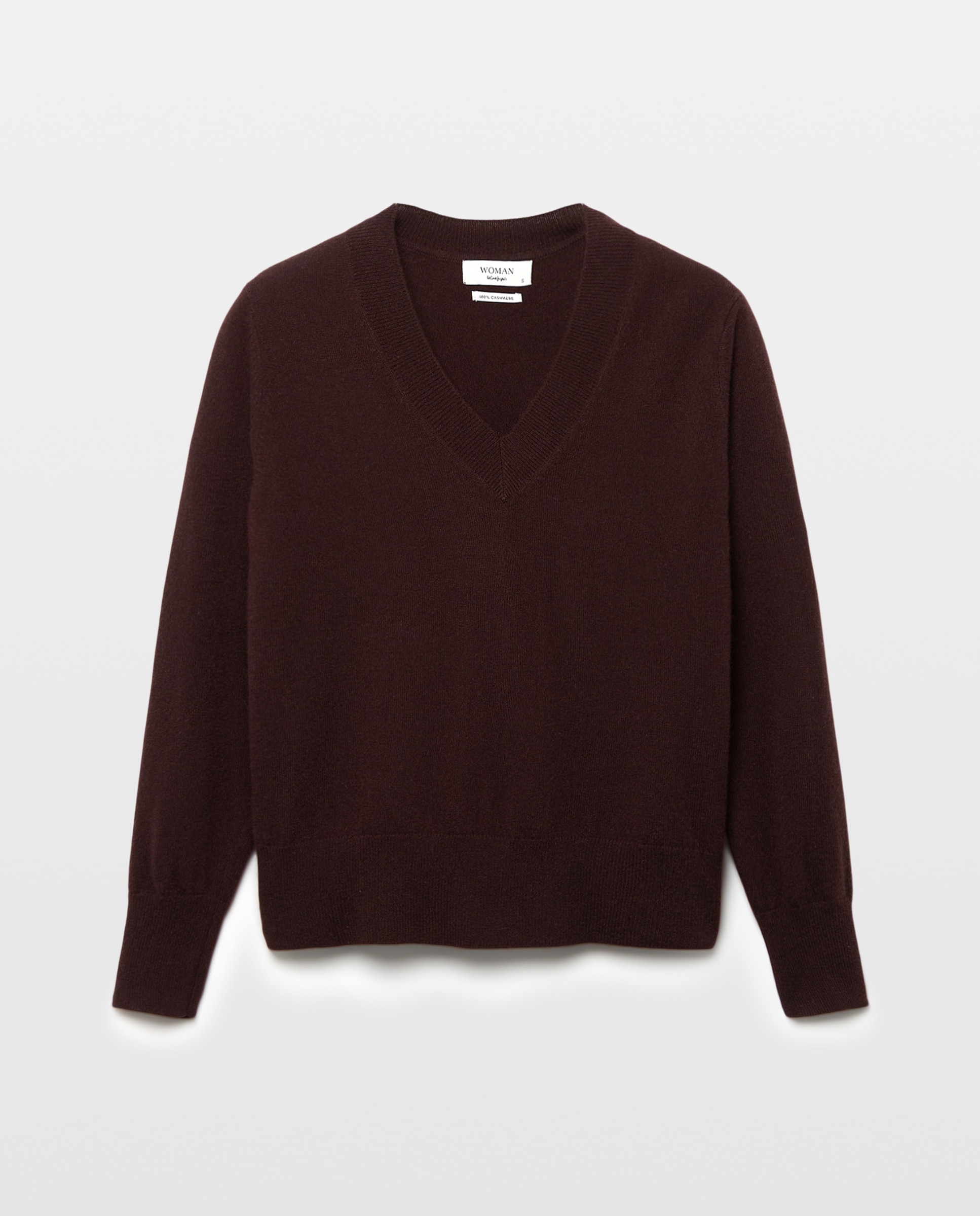 Jersey liso con manga francesa de mujer - Woman El Corte Inglés - Marrón Marrón-4